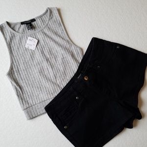 Forever 21 Black Shorts